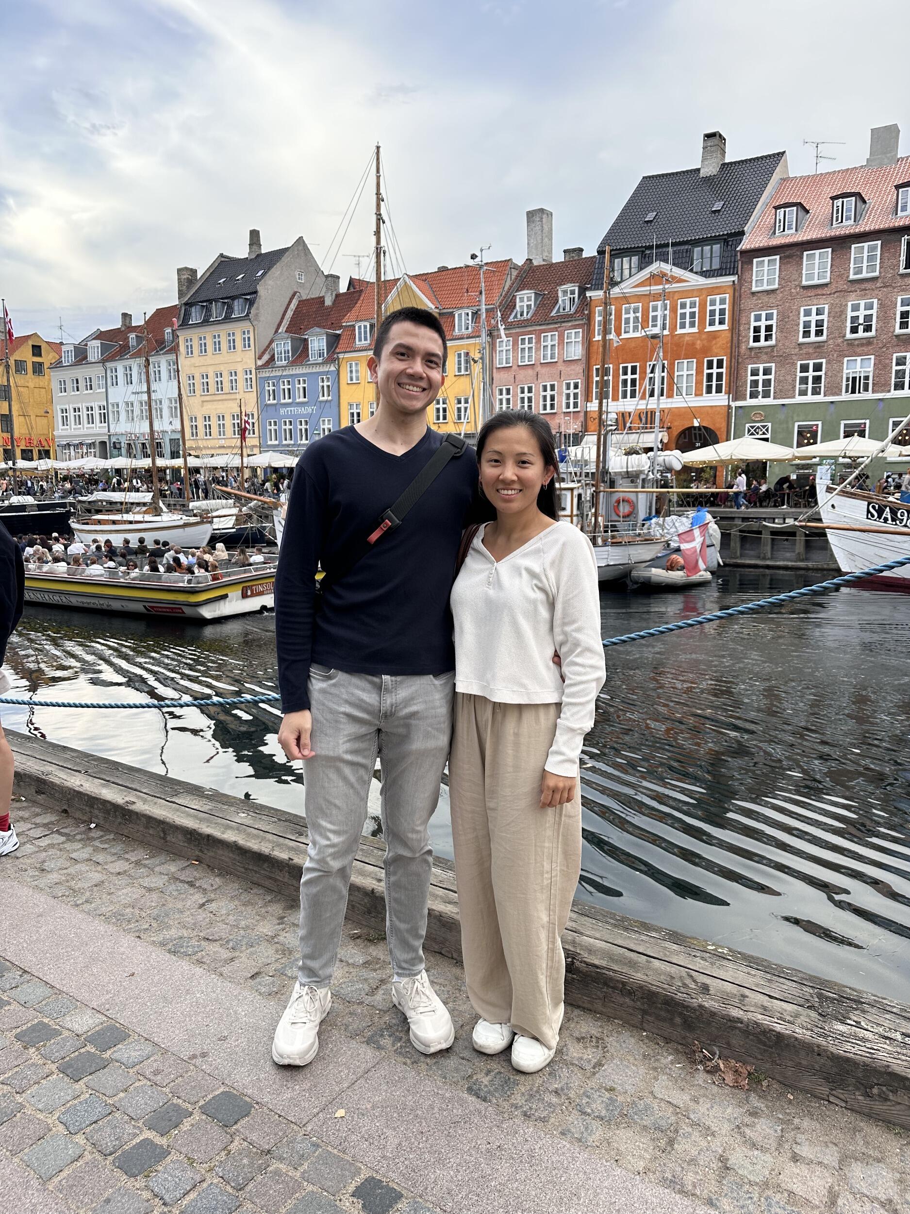 We went on a vacation to Denmark & Sweden. Jiaxin hinted heavily that she would love "an outdoorsy proposal by the water" and Steven popped the question at Møns Klint!