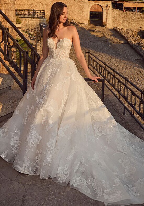 Calla Blanche 125101 Dalia A-Line Wedding Dress - 1