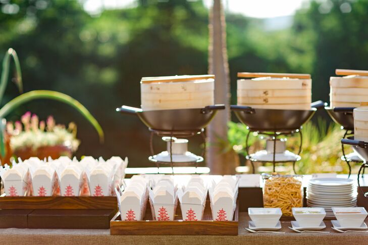 Dim Sum Station at Cocktail Hour