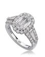 Christopher Designs Classic Emerald Cut Engagement Ring - thumbnail - 1