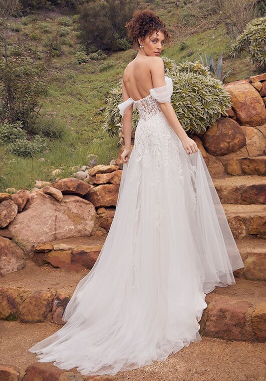 Beloved by Casablanca Bridal BL423 Vivi Fit-and-Flare Wedding Dress - 4