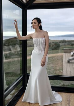Adore by Justin Alexander Esmarie Fit-and-Flare Wedding Dress