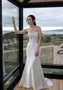 Adore by Justin Alexander Esmarie Fit-and-Flare Wedding Dress - thumbnail - 1