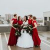 A Dramatic Black-and-Red Palette Set the Tone at This Wichita Art Museum Wedding in Kansas