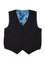 Little Tuxedos "Mason" Kids Black Suit (5-Piece Set) Flower Girl Dress and Ring Bearer Outfit - thumbnail - 7