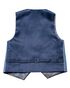 BLACKTIE "Liam" Denim Blue Suit (5-Piece Set) Flower Girl Dress and Ring Bearer Outfit - thumbnail - 7