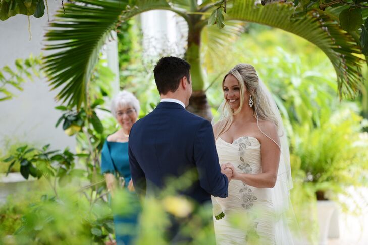 Kyle and Kristine exchanged vows at Cayman Islands Baptist Church in Grand Cayman.