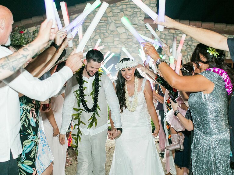 Foam glow stick wedding send-off