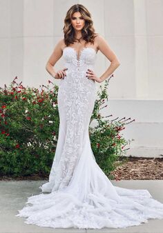 Martina Liana 1620 Fit-and-Flare Wedding Dress