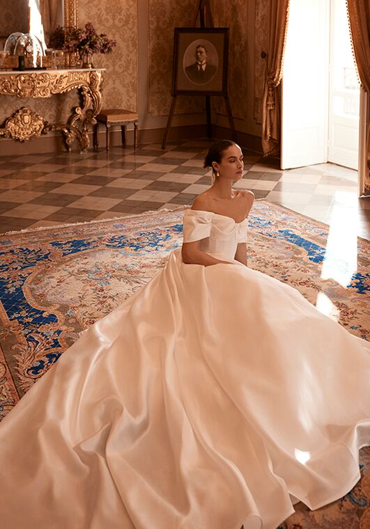 Soft flow by Ricca Sposa Atelier Faustina 25-014(3) Ball Gown Wedding Dress - 7
