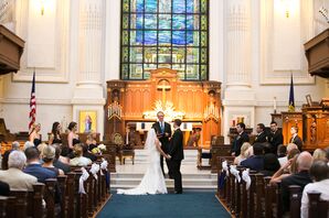US Naval Academy Chapel Ceremony