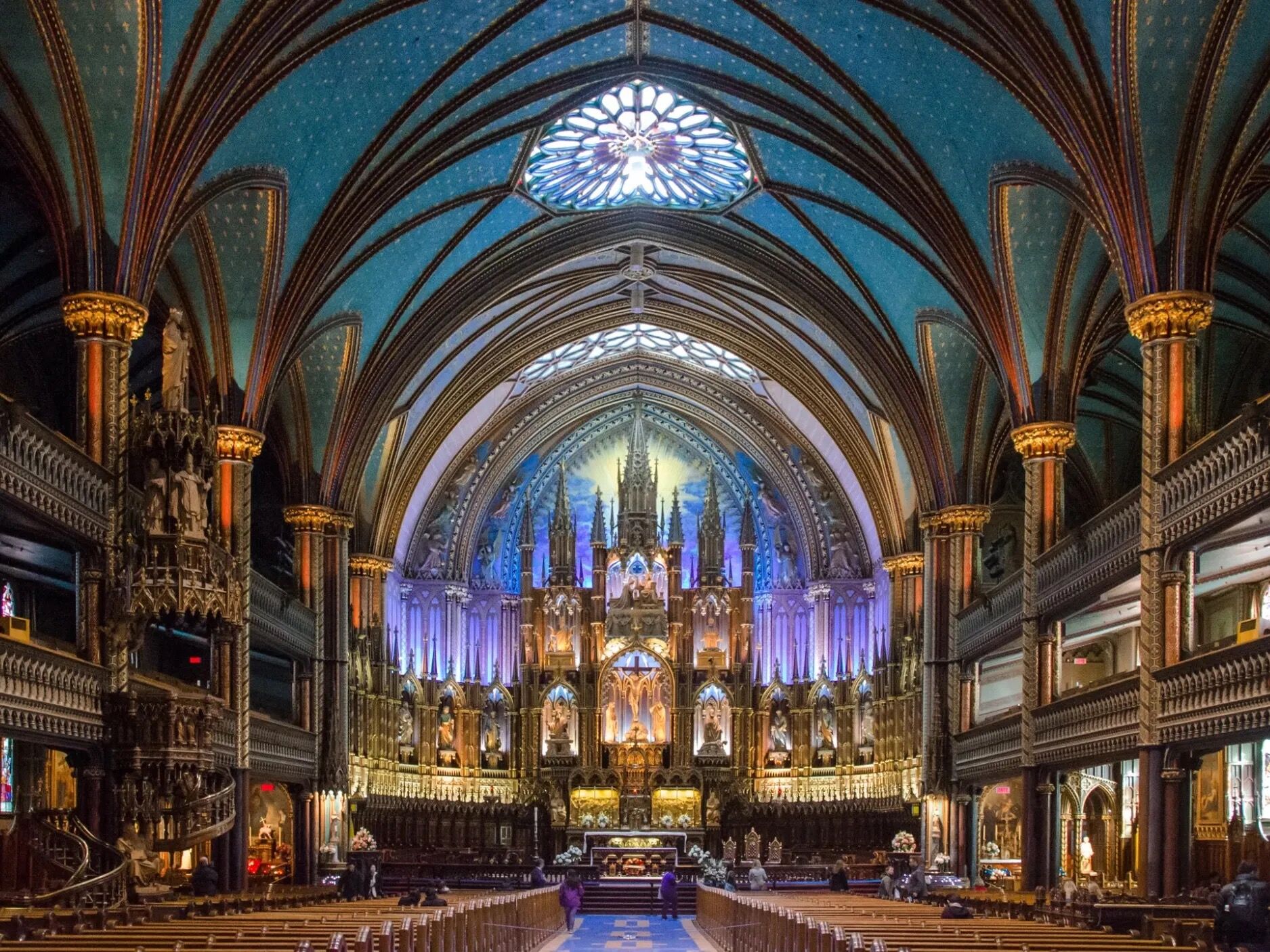 Picture of Notre-Dame Basilica of Montreal