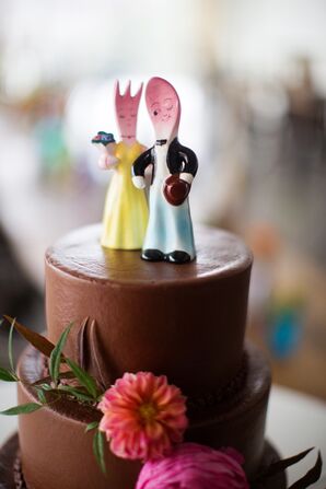 Funky Wedding Cake Toppers