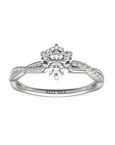 Blue Nile Round Cut Engagement Ring