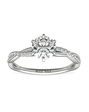 Blue Nile Round Cut Engagement Ring - thumbnail - 1