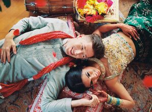 Bride and Groom Enjoy a Private Moment During Wedding in Hawaii