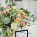 DIY Watercolor Dining Table Numbers