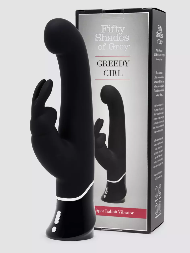 Greedy Girl G-Spot Rabbit Vibrator from Fifty Shades of Grey