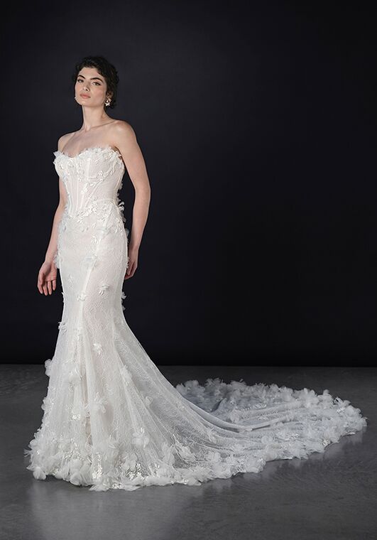 Martina Liana 1866 Fit-and-Flare Wedding Dress - 6