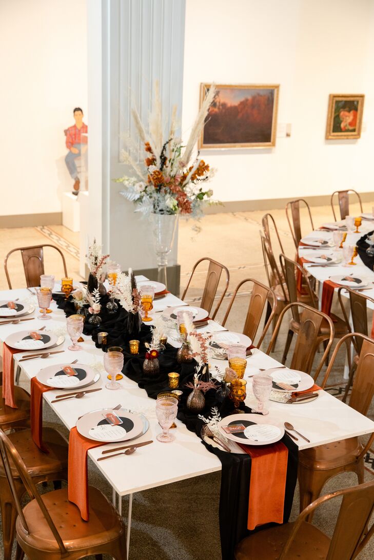 Copper Chairs for Reception at the Everhart Museum in Scranton, Pennsylvania