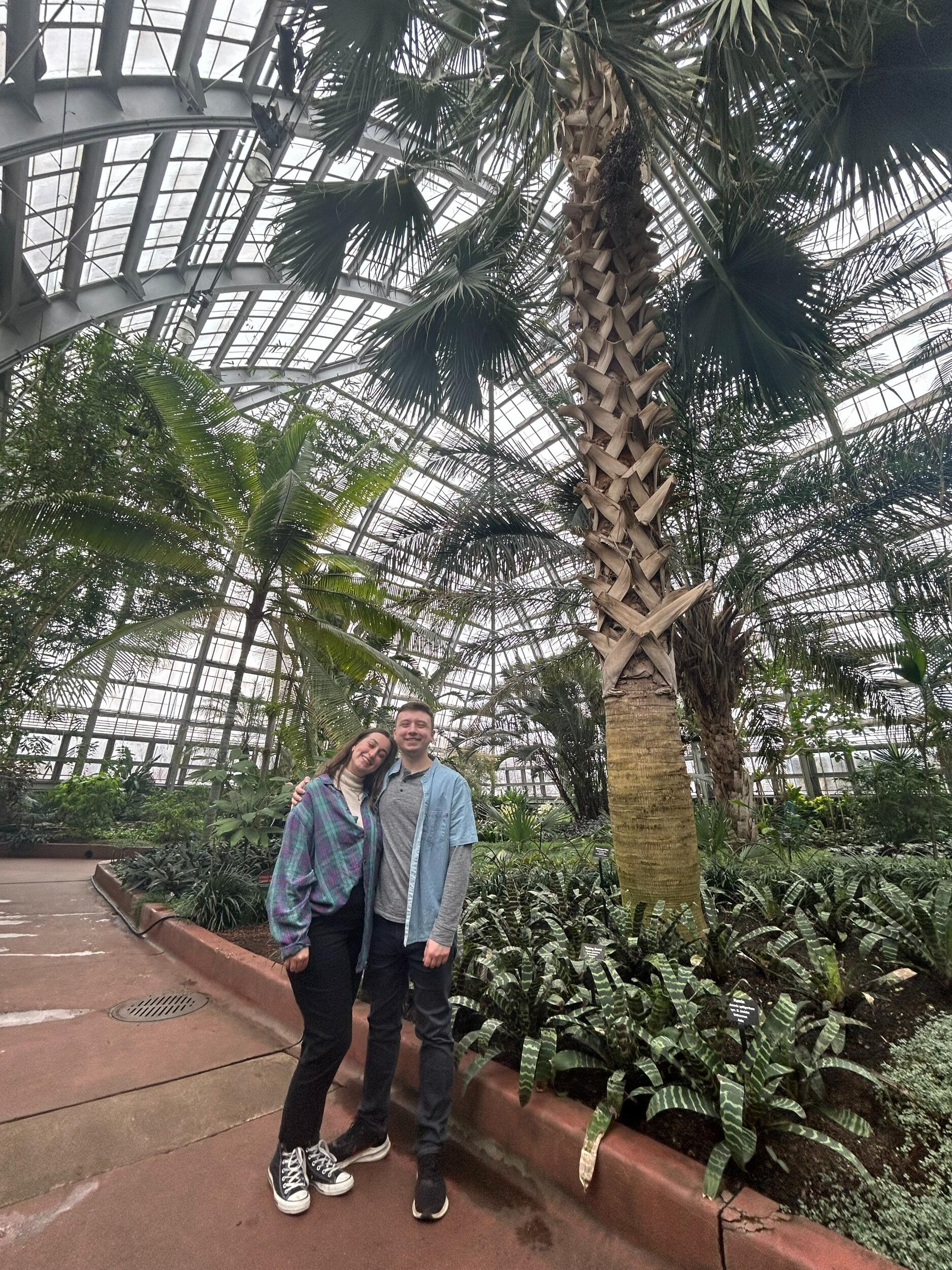 Road trips are becoming a favorite pass time of Jack and Michaela. They hope to travel throughout their lives together. This was a trip the pair took to visit their friends in Illinois!
