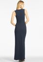 Sachin & Babi Loretta Gown - Navy V-Neck Bridesmaid Dress - thumbnail - 3