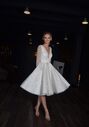 Olivia Bottega Sparkly Midi Wedding Dress Ramona A-Line Wedding Dress - thumbnail - 6