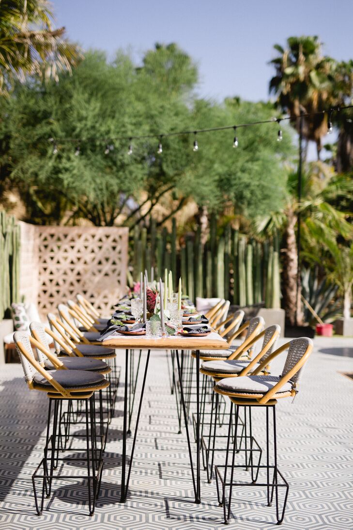 Modern Bohemian Reception Tables