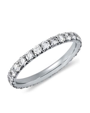 Blue Nile 17388 Platinum Wedding Ring
