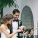 Couple with Dog Dressed in Tuxedo for Wedding at The Foundry in Long Island City, New York
