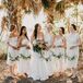 Bridal Party at the Sandbar Restaurant in Anna Maria, Florida