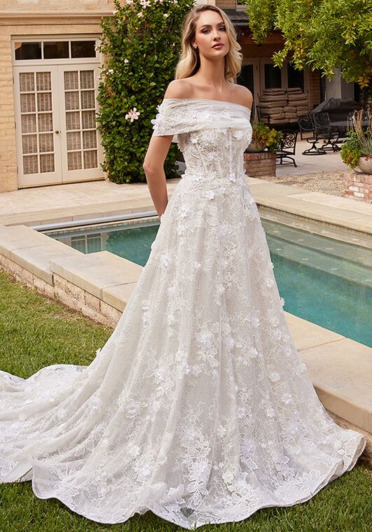 Ladivine CD860W Ball Gown Wedding Dress - 4