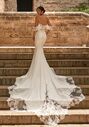 Moonlight Couture H1569 Mermaid and Trumpet Wedding Dress - thumbnail - 3
