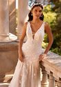 Moonlight Collection J6872 Mermaid Wedding Dress - thumbnail - 3