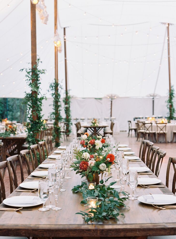 Tented Garden Wedding at The Clifton Inn in Charlottesville, Virginia