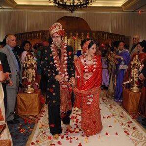 Joy & Sateesh in Orlando, FL