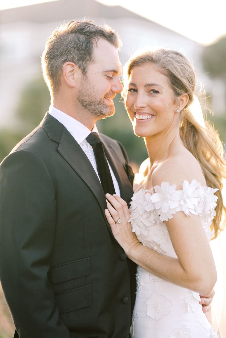 Couple Portraits at The Seabrook Island Club in South Carolina