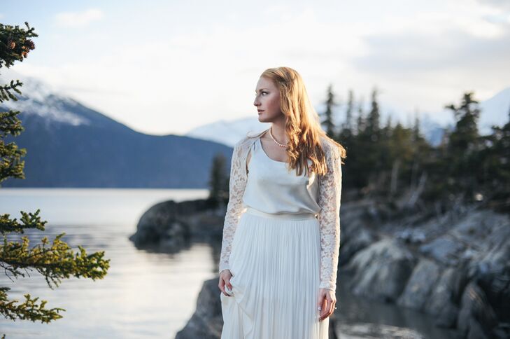 “I decided on my look because I like elements that are timeless and practical,” Grace says. “I wanted elements that could be repurposed and did not stamp our photos with a trending timeframe.”