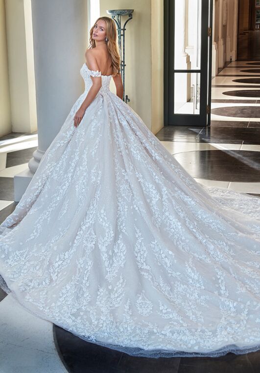 Demetrios DP470 Ball Gown Wedding Dress - 6