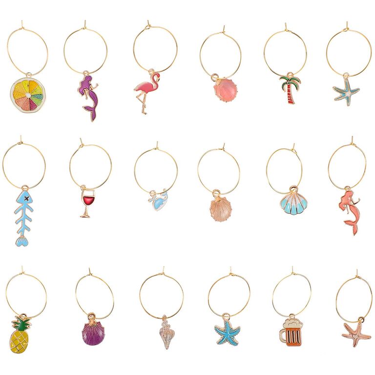 Fun and festive ocean-themed keychains.