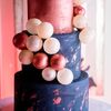 This Wedding at The Norwood in New York City Had a Chic Navy-and-Burgundy Palette
