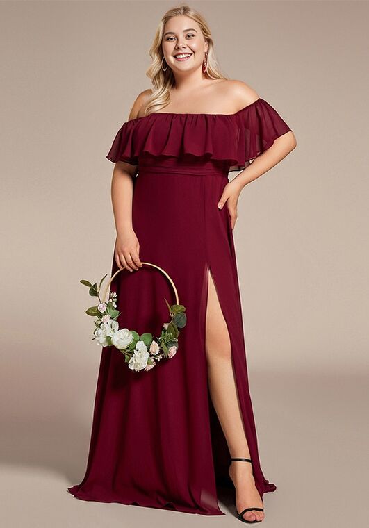 Ever-Pretty ES00969 Off the Shoulder Bridesmaid Dress - 4