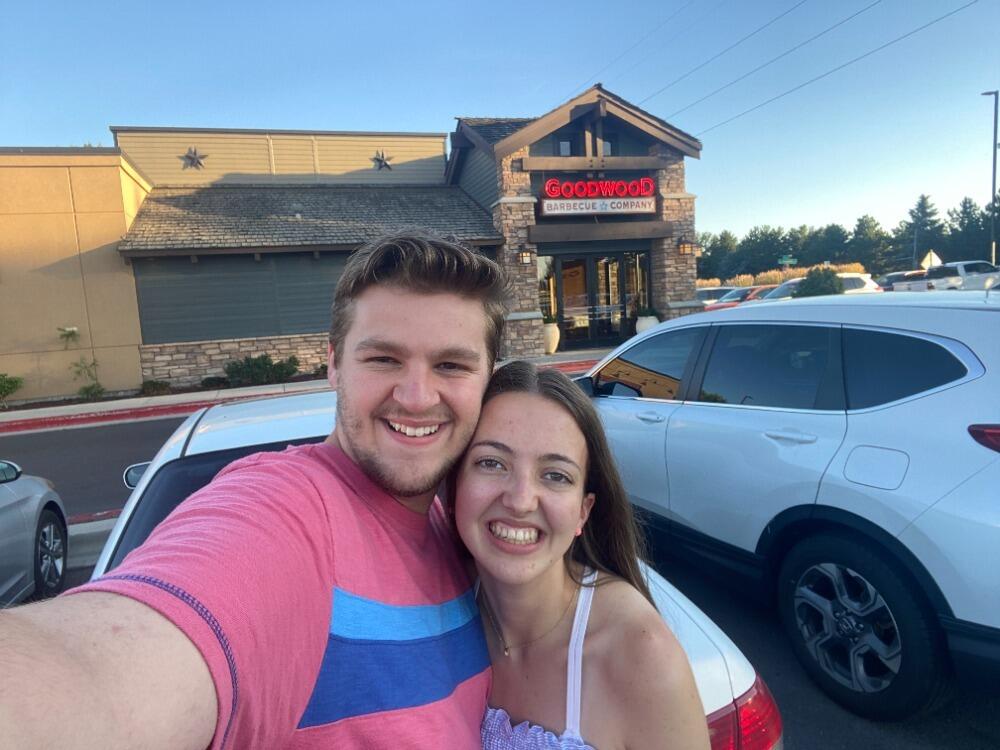 To celebrate our 6 month anniversary in the middle of a long-distance summer, Ben totally surprised Ella by flying out for the weekend!