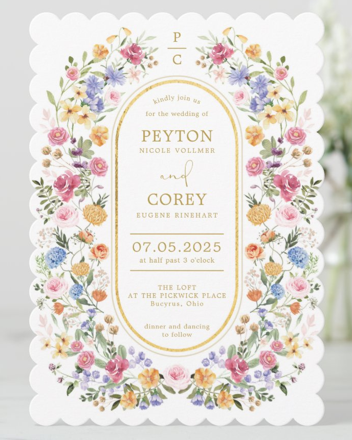 Peyton & Corey Home Page Banner