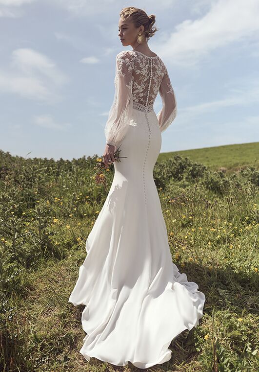 Rebecca Ingram TATUM Fit-and-Flare Wedding Dress - 6