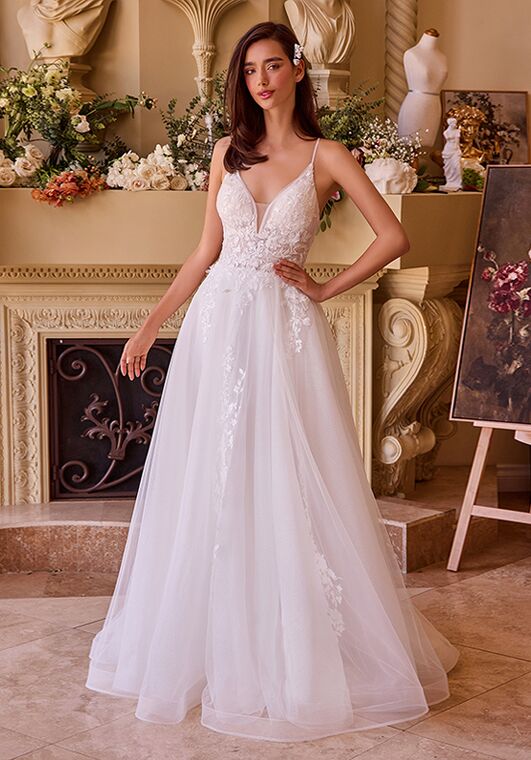 Ladivine CD792W A-Line Wedding Dress - 4