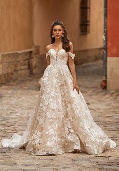 Moonlight Collection J6818 A-Line Wedding Dress