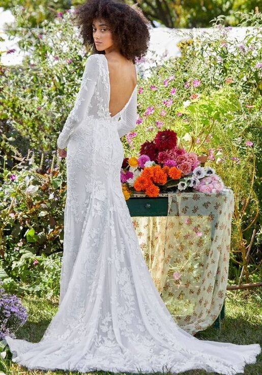 INES DI SANTO Fall 2022 - Mariana Trumpet Wedding Dress - 2
