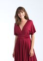 Allure Bridesmaids 1566 V-Neck Bridesmaid Dress - thumbnail - 4