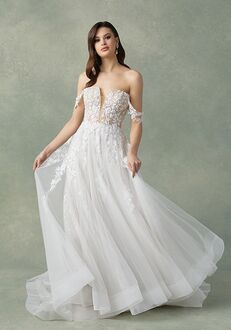 Justin Alexander Fabiola A-Line Wedding Dress